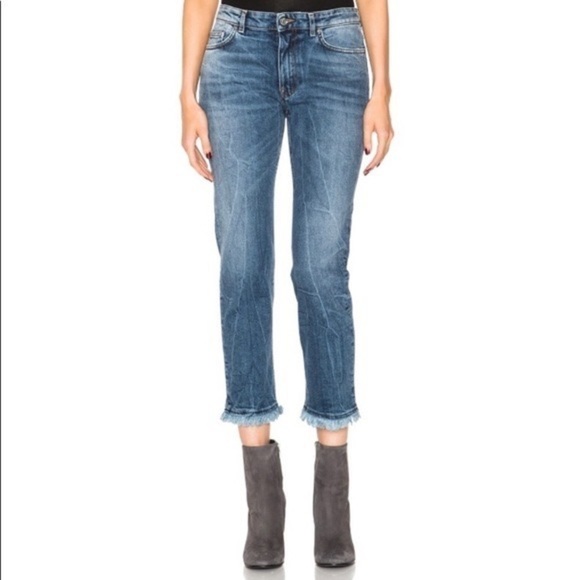 Acne Studios Row Fringe CLTVT Jeans - Picture 2 of 12